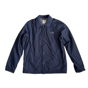 520 BENCH Men’s Button Front Collared Lined Softshell Jacket - Size: Medium